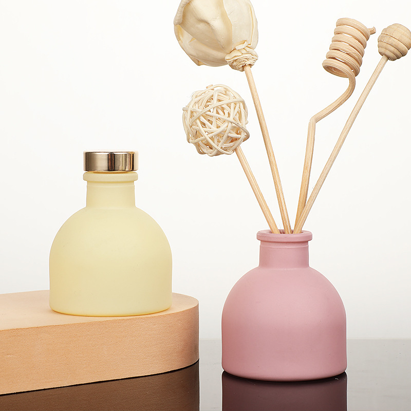 Home Fragrance Jar - 1pc 50ml Empty Pink/White/Yellow/Black Aromatherapy Diffuser
