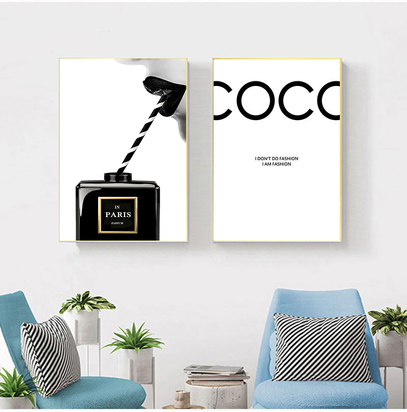 Posters Prints Vintage Canvas  - Home Fragrance Room Spray ulasan dan harga
