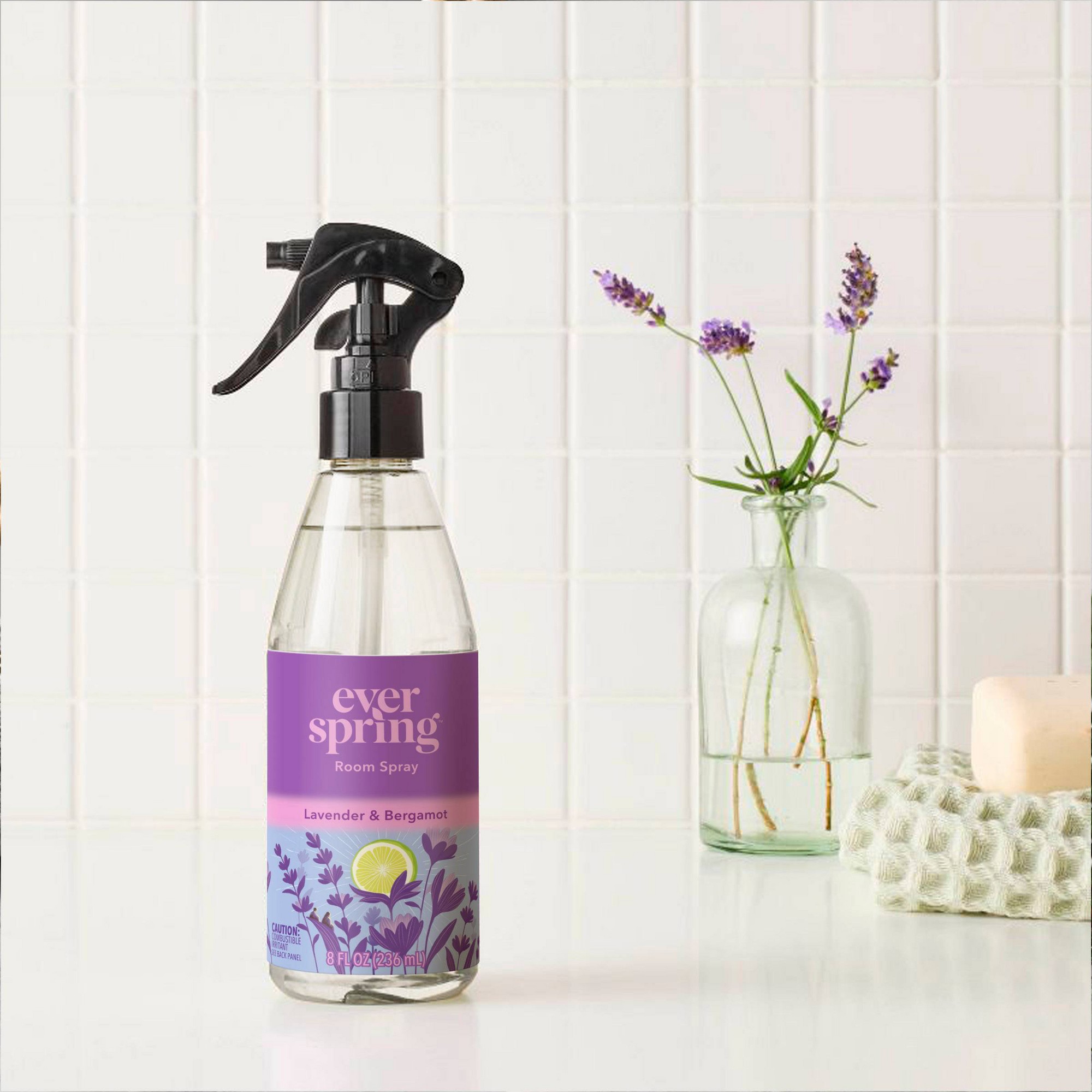 Lavender Bergamot Room Spray W - Home Fragrance Room Spray ulasan dan harga