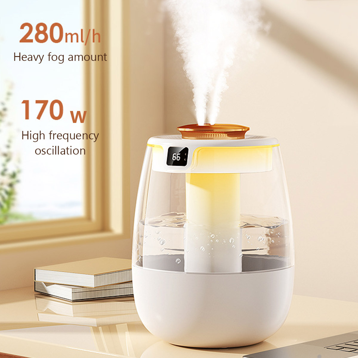 1.3L Air Humidifier Double Spr - Home Fragrance Room Spray ulasan dan harga